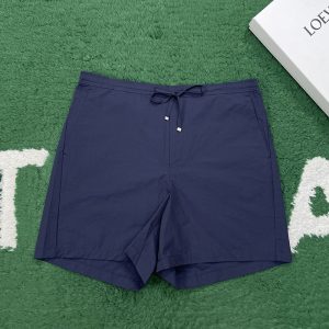 【잔디집】로에베 아나그램 드로우스트링 코튼 혼방 숏 팬츠（레어）