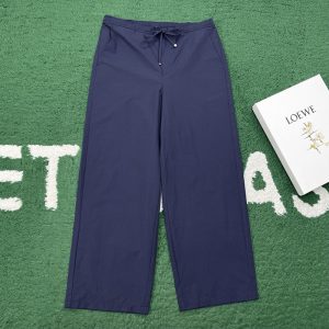 【잔디집】로에베 아나그램 드로우스트링 코튼 혼방 트라우저（레어）