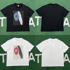 【잔디집】보테가베네타 코튼 저지 프린트 티셔츠（레어）