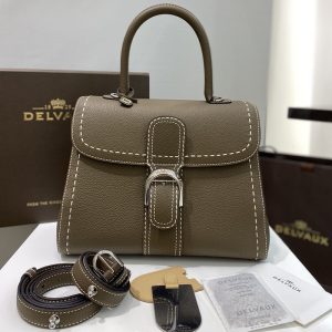 델보 브리앙 MM 로데오 핸드백 카프레더