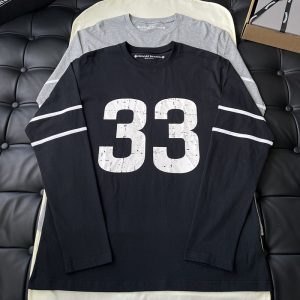 크롬하츠 33 홀스슈 로고 롱슬리브 티셔츠