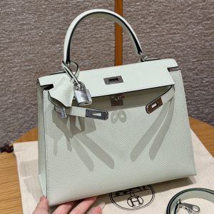 【징땐】에르메스 켈리 25 앱송 OZ 베르 피즈