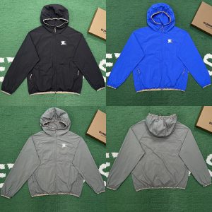 【잔디집】버버리 리플렉티브 EKD 나일론 후드 집업 자켓（레어）