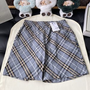 버버리 체크 나일론 스윔 팬츠