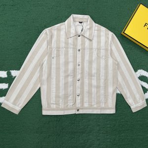 【잔디집】펜디 페퀸 스트라이프 데님 자켓（레어）