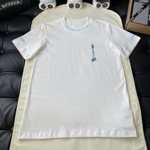 크롬하츠 다이스 체인 프린팅 반팔 티셔츠