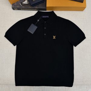 【터보】루이비통 LV 로고 패치 숏 슬리브드 폴로 셔츠(TJ공장)