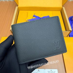【듀티프리】루이비통 마르코 월릿 LV 에어로그램 반지갑 M25945