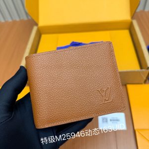 【듀티프리】루이비통 마르코 월릿 LV 에어로그램 반지갑 M25946