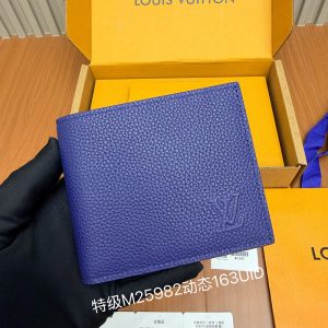 【듀티프리】루이비통 마르코 월릿 LV 에어로그램 반지갑 M25982