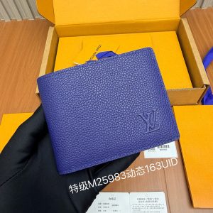 【듀티프리】루이비통 마르코 월릿 LV 에어로그램 반지갑 M25983