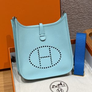 【징땐】에르메스 에블린 23 클레망스 3P 블루 아톨