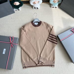 톰브라운 사선완장 코튼 밀라노 스티치 풀오버