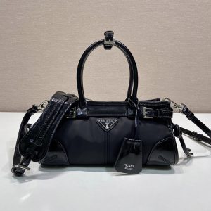 【진핀】프라다 리나일론 보니백 1BA486
