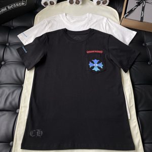 크롬하츠 하라주쿠 도쿄 한정판 포켓 반팔 티셔츠