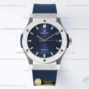 JJ+공장 위블로 클래식퓨전 42mm 블루다이얼 러버스트랩 Classic Fusion Bang 42mm SSRU Blue JJ+F A1110