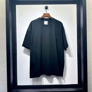 우영미 플라워 백로고 반팔 티셔츠