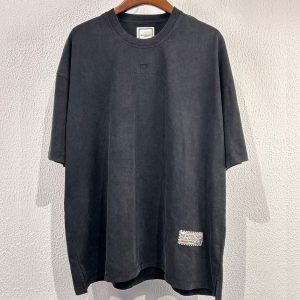 우영미 가먼트 다잉 오버사이즈 티셔츠
