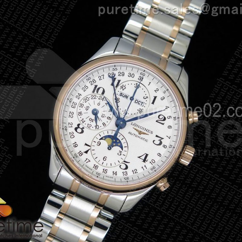 YL공장 론진 마스터 컬렉션 문페이즈 Longines Master Collection Moon Phase 스틸 콤비 V2