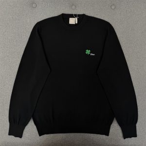 【TJ공장】디올 클로버 자수 스웨터 (터보)