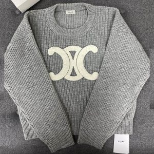 【터보】셀린느 르브드 울 크루넥 스웨터（TJ공장）