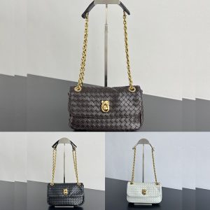 【JING공장】보테가베네타 베이비 메디슨 숄더백 814398079(징공장)