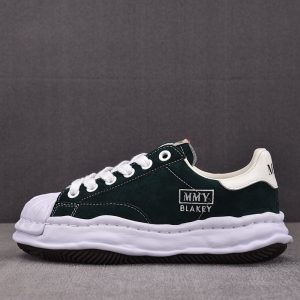 메종 미하라 야스히로 블레이키 로우탑 스니커즈 그린