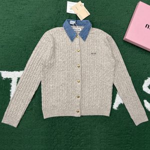 【잔디집】미우미우 울 캐시미어 가디건 (레어)
